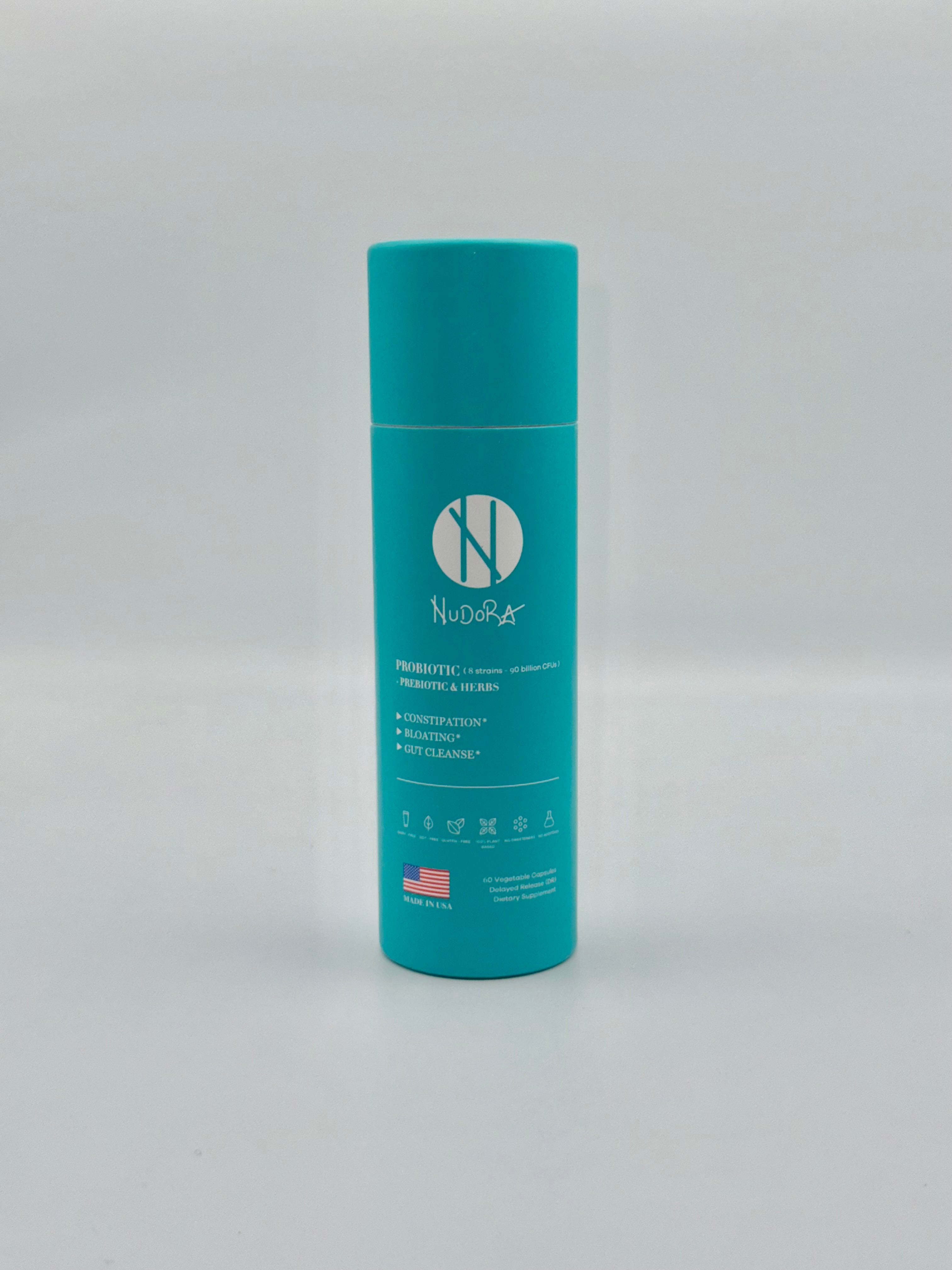 Nudora Probiotic (Constipation- Bloating - Gut Cleanse)