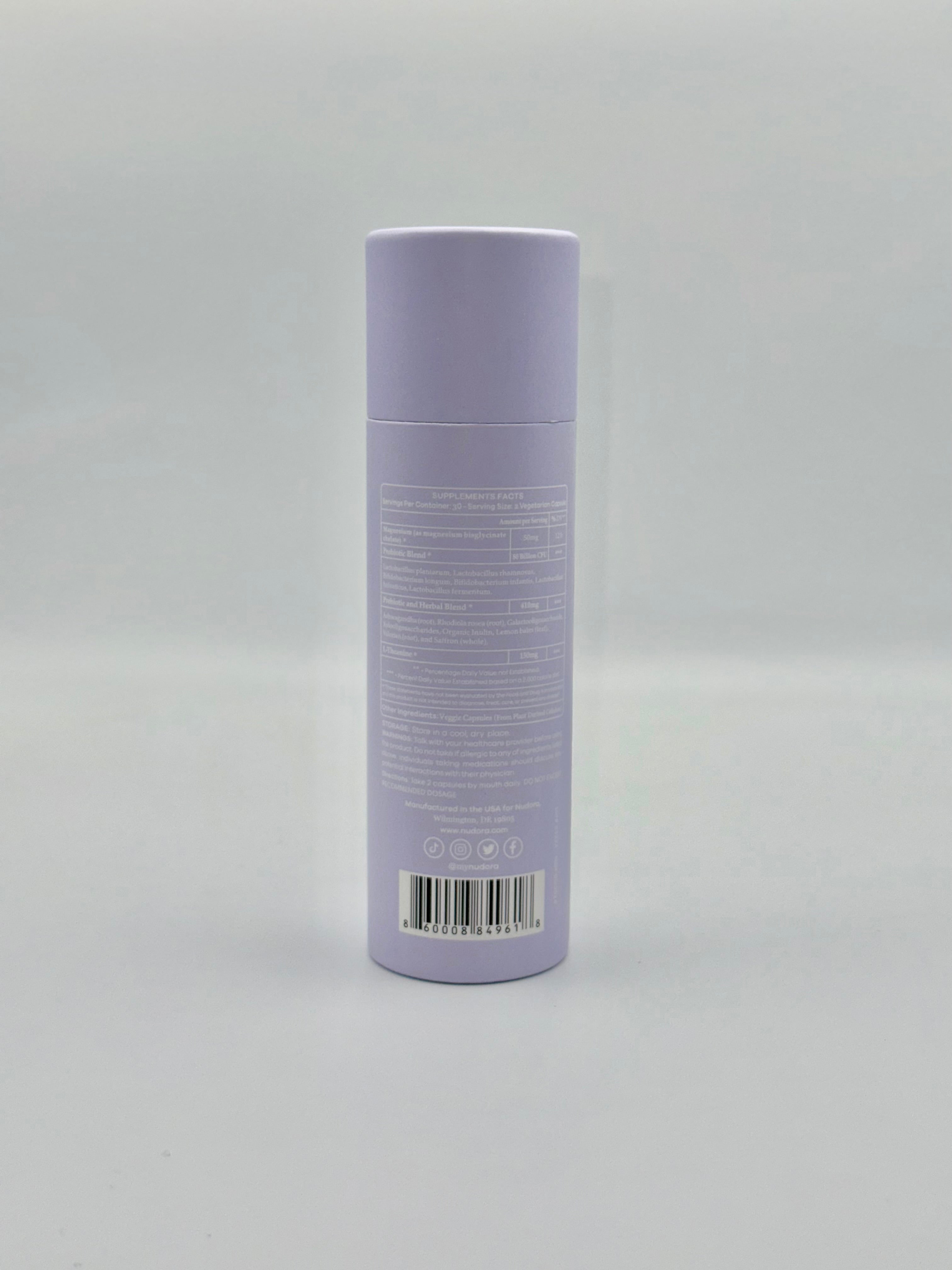 Nudora Probiotic (Anxiety Management - Stress Relief - Mood Boosting)