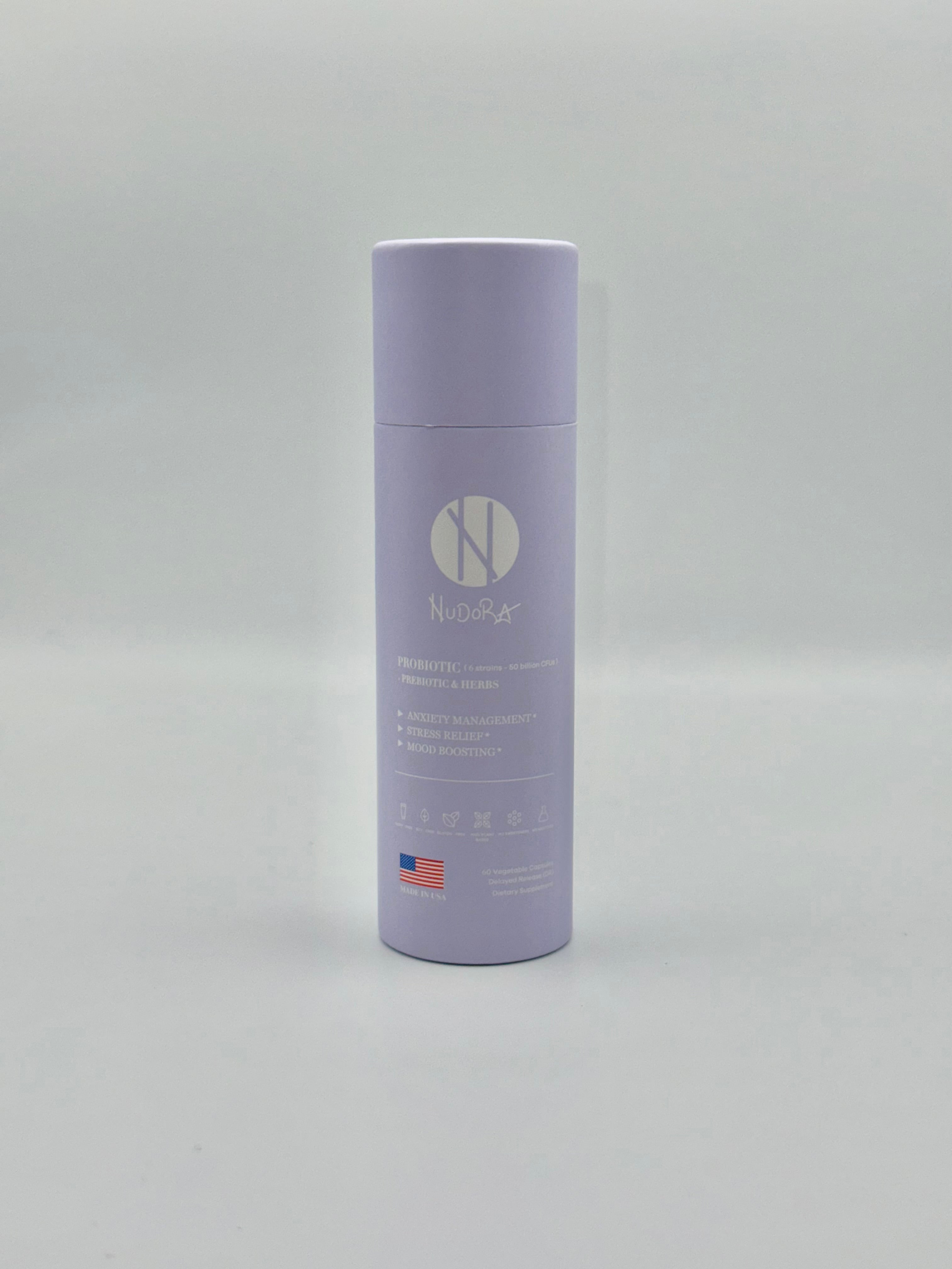 Nudora Probiotic (Anxiety Management - Stress Relief - Mood Boosting)