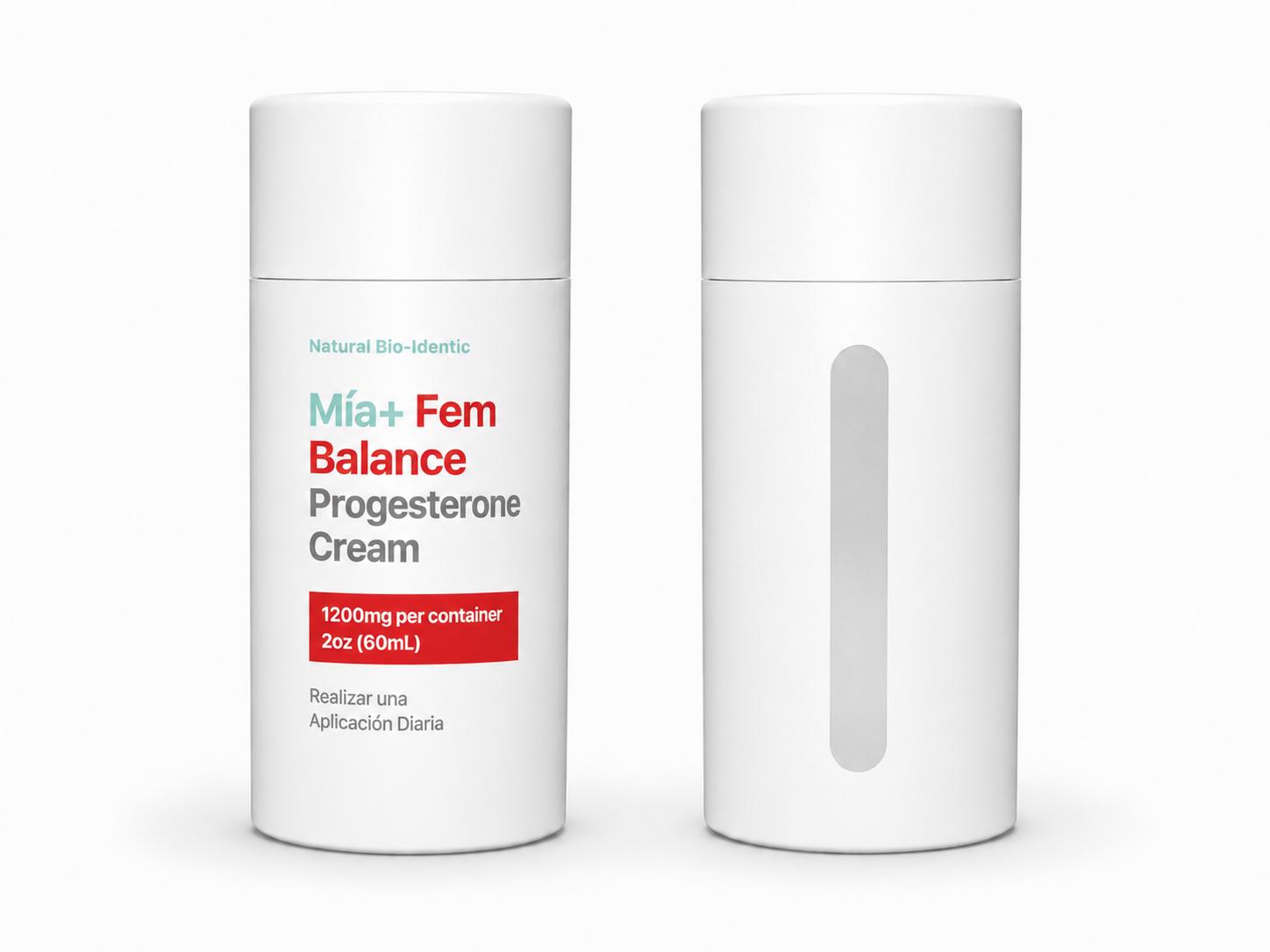 Mía+ Fem Balance - Progesterone Cream